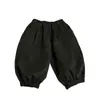 Pantalones de Algodón Puro para Niños de Principios de Primavera, Pantalones Harem Sueltos Casuales para Bebés y Niños Pequeños de Temporada Primavera y Otoño, Elegantes y Versátiles Pantalones Linterna para Bebés