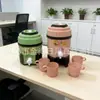 Cubo Isotérmico para Exteriores de Gran Capacidad para Sopa, Comida y Fruta, Adecuado para Acampar, Residencias Estudiantiles, Multifuncional para Sitios de Construcción y Fábricas, Unisex