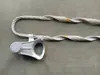 Condutor de Alumínio com Núcleo de Aço com Grampos de Tensão Elétrica (Fio Pré-Torcido + Argola em Forma de Coração) para Transmissão de Energia, Conectores de Tensão Nl, Fio Torcido