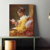 Pintura Decorativa Fragonard Rococó Fragonard Columpio Niña Leyendo Arte Clásico Pintura al Óleo Pintura Colgante