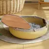 Ninho de Gato de Rattan, Ninho Fresco de Verão, Arranhador de Gato, Ninho de Gato, Tudo-em-Um, Universal para Todas as Estações, Lavável, Não Solta Pelo, Ninho de Dormir Resistente a Arranhões