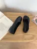 Bailarinas de lazo suave para mujer, nuevo estilo 2026, zapatos Mary Jane de piel de cerdo sin cordones