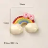 Accesorios de Resina para Manualidades de Dibujos Animados Adornos Muñecos Gatitos Pegamento de Crema Pinzas para el Cabello Fundas de Teléfono Hebillas de Zapatos Llaveros Colgantes Accesorios