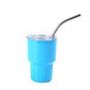 Novo mini copo de carro de aço inoxidável 304 de 2 onças, estilo italiano, copo pequeno para bebidas destiladas, atacado