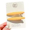 Presilha infantil para franja lateral, presilha de jacaré colorida com bolinhas para meninas, grampo para arrumar cabelos soltos na parte de trás da cabeça