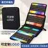 Bolsa de almacenamiento de pinceles de tela Oxford personalizable con LOGOTIPO, estuche plegable de gran capacidad para bolígrafos de acuarela artística, rotuladores, lápices