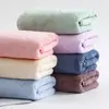 Toalla Absorbente de Coral Fleece, Suave y Gruesa, Secado Rápido, No Suelta Pelusa, Toalla Facial Amigable con la Piel, Absorbe Agua y No Suelta Pelo