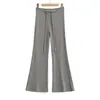 Ap25637-25 Otoño Nuevo Deseo Puro Casual Cordón Holgado Pierna Ancha Pantalones Casuales Estilo Europeo y Americano Chicas Calientes