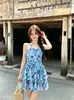 Traje de baño de una pieza nuevo para chica dulce ligeramente rellenita, estilo falda, cubre la piel, luce esbelto, lazo, complejo de aguas termales, traje de baño de alta gama