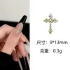 Acessórios de Joias de Cruz Liga de Zinco Joias para Nail Art Joias de Cruz Usáveis para Unhas Nail Art de Cruz Joias para Unhas Atacado
