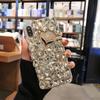 Raposa Diamante Completo Camélia Strass Adequado para iPhone12345 Capa de Telefone Apple 16 Capa de Borda Macia Inclusiva XSmax