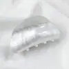Pinza para el Cabello de Acrílico de Venta Caliente Estilo Coreano Pinza Sencilla para el Cabello Pinza Tiburón Tamaño Mediano Pinza Elegante para Cola de Caballo Accesorios para el Cabello de Mujer Estilo Mori