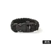 Pulsera de Paracord para Exteriores Tejido Camping Escape Emergencia Salvavidas Pulsera Multifuncional de Supervivencia con Silbato Venta al por Mayor