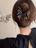 Pinza Araña ~ Dulce Pinza para el Cabello Fresca Diseño Nicho Femenino Pinza Tiburón Viento Frío Metal Pinza para el Cabello Pinza Grande Venta al por Mayor