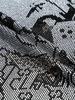 2026 Nova Camiseta Casual de Verão Masculina de Manga Curta com Urso de Strass em Seda e Algodão Tendência Slim Fit