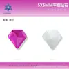 Diamantes de 5*5 mm Diamantes de Colores Diamantes de Fondo Plano Diamantes de Cristal Diamantes Joyería para Uñas DIY Joyería Accesorios para Uñas Usables Venta al por Mayor