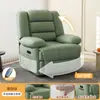 Sofá de Masaje Eléctrico Individual Multifuncional Espacio de Sala de Estar Silla Mecedora Reclinable Perezosa de Ocio Silla Giratoria Modelo Nuevo 2024
