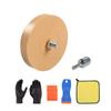 Peças de modificação de carro 88mm roda de borracha de remoção de borracha ferramenta de placa de remoção pneumática kit de limpeza de pintura de carro transfronteiriço