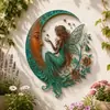 Decoração de Parede Lua Crescente Abelha Transfronteiriça Ornamento de Parede Abelha Crescente S