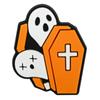Zapatos Blandos de Goma PVC para Halloween con Hebillas Decorativas, Zapatos con Agujeros de Cara de Calabaza y Fantasma, Accesorios para Zapatos con Agujeros de Punto Amazon