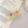 Novo Pente Flor Tulipa em Formato de Animal, Criativo e Divertido, Pente de Maquiagem de Acetato Vegetal de Alta Qualidade, Pente Portátil para Penteado