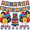 Decoración para Fiesta de Cumpleaños Temática de He-Man Gigante Espacial Transfronterizo Suministros Banderín Bandera Adorno para Pastel Bandera