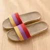 Pantuflas de Lino Lidani de Talla Grande para Hombre, Primavera y Otoño, Talla 46, Hogar Interior, Todas las Estaciones, Antideslizantes, Transpirables, Talla 48, Resistentes al Olor, para Mujer
