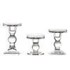 Estilo francês estilo luxo leve Coluna romana Castiçal quarto casa simples vela Castiçal decoração romântica decoração de mesa
