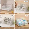 Almacenamiento de cocina estilo nórdico, especiero multicapa, organizador de escritorio para optimizar el espacio, estante de almacenamiento moderno para el hogar