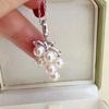 Accesorios de joyería diy plata esterlina S925 colgante de uva de múltiples cuentas hebilla soporte vacío se puede abrir soporte plateado de doble uso hebilla universal
