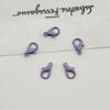 Fecho Lagosta Colorido 14mm com Pintura, Acessórios DIY para Joias, Conector de Pulseira Colar, Acessórios para Chaveiro, Fecho de Corrente de Cauda