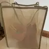 Bolsa de malla para la playa para actividades veraniegas junto al mar, bolsa de juguetes para niños, bolsa de natación de gran capacidad, bolsa de almacenamiento para herramientas para cavar en la arena para bebés