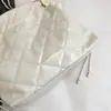 Bolso grande de alta calidad para mujer, nuevo bolso tote acolchado de moda primavera-verano 2026, bolso de hombro cruzado con cadena