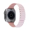 Adecuado para Apple Watch con Correa Magnética de Bambú y Silicona Correa iWatch S9Ultra1-8 Generación Procesamiento Personalización