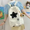 Mochila Escolar Estilo Japonês para Meninas, Alto Valor Estético, Mochila Versátil Simples e Única para Estudantes Universitários, Mochila de Ensino Médio Estilo Coreano para Mulheres