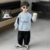 Sudadera para Niños Primavera 2026 Nuevo Estilo Genial Top para Niño de 3 Años 2 Camiseta Básica de Manga Larga para Niños Primavera y Otoño Elegante