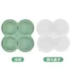 Bandeja para cubitos de hielo de whisky más vendida de Amazon con embudo incorporado, 4 moldes para bolas de hielo, molde de silicona para cubitos de hielo de 2 piezas