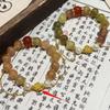 Novo Conjunto de Pulseira Colher Rui Ruyi Estilo Chinês de Seis Peças, Design de Paz Ins Estilo Nacional, Presente para Melhores Amigos ou Casais