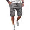 Shorts de Trabajo de Verano para Hombre Estilo Europeo y Americano 2026, Corte Recto Holgado, Secado Rápido, Transpirables, Casual para Exteriores, Comercio Exterior Transfronterizo al por Mayor