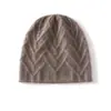 Gorro de cachemira estilo coreano para otoño e invierno para mujer, gorro tejido cálido y a prueba de frío que protege los oídos, gorro de lana engrosado a prueba de frío para hombre