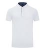 Nueva Camisa Polo Lel de Manga Corta Elástica Sedosa con Cuentas 5690 Deportiva Casual Cómoda Color Sólido Simple Mismo Estilo para Hombres y Mujeres