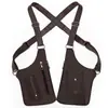 Fabricante Original Mochila Retro con Bolso de Hombro Debajo del Brazo, Bolso de Hombro Multifuncional, Chaleco Bolsillo para Deportes al Aire Libre, Bolso para Teléfono Móvil para Hombres