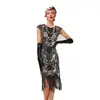 Nuevo Vestido Retro con Lentejuelas y Flecos S-4XL Vestido de Noche Estilo Gatsby de los Años 20 Vestido de Banquete Amazon