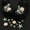 Accesorios para zuecos con temática oceánica: piezas decorativas DIY de perlas soñadoras, estrellas de mar y conchas, hebillas decorativas desmontables