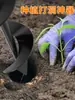 Broca Recarregável para Solo, Furadeira de Solo, Cavador de Buracos, Fazedor de Buracos para Estufa, Plantio de Vegetais, Plantio de Mudas, Perfurador de Buracos, Furadeira de Semeadura, Broca para Solo