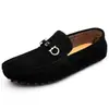 Zapatos tipo mocasín para hombre Otoño Nuevo Estilo Slip-on Mocasines para hombre Estilo British Old Money Gamuza Planos Zapatos Cómodos para el Día a Día
