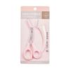 Cuchillo recortador de cejas de menisco tamaño pequeño cuchillo para afeitar cejas femenino macro con red protectora seguridad para principiantes juego de cuchillo para cortar cejas