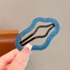 Pinza para Flequillo, Pasador, Nueva Tendencia Chica Estampado Leopardo Puntos Nube Pin Lateral Bb Colección de Accesorios para el Cabello Versátiles