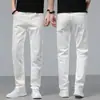Jeans para Hombre de Color Claro de Alta Gama Otoño 2026 Nuevos Pantalones Casuales Holgados Color Caqui Marca de Tendencia Primavera y Otoño Pantalones para Hombre