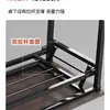 Mesa Plegable Rectangular Mesa de Comedor Portátil Simple para Hogar Escritorio de Alquiler Escritorio para Computadora Mesa Larga Escritorio